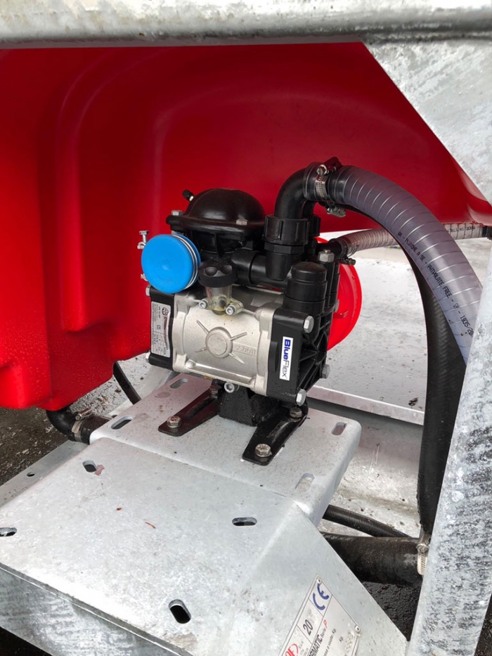 red 3 point hitch motor